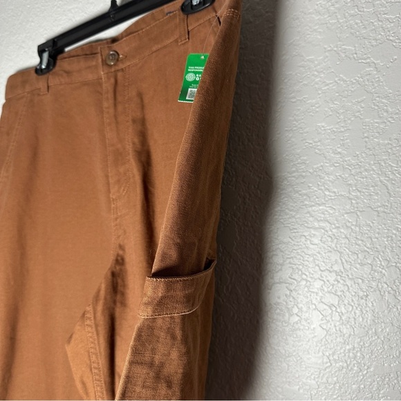 Gap Pants 14 Sable Brown High Rise '90s Loose Carpenter Washwell Straight Leg - Picture 7 of 12
